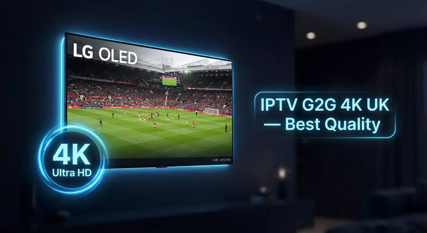 IPTV G2G 4K UK — How To Get The Best Quality | IPTV G2G 4K UK