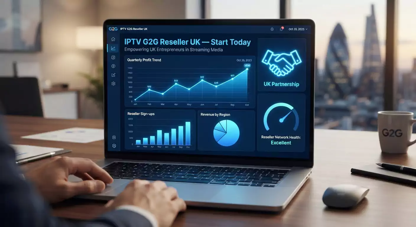 IPTV G2G Reseller UK — Start Your Business Today | IPTV G2G 4K UK